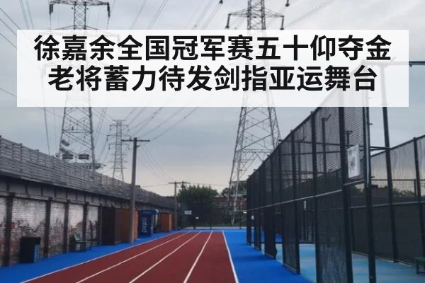 徐嘉余全国冠军赛五十仰夺金 老将蓄力待发剑指亚运舞台
